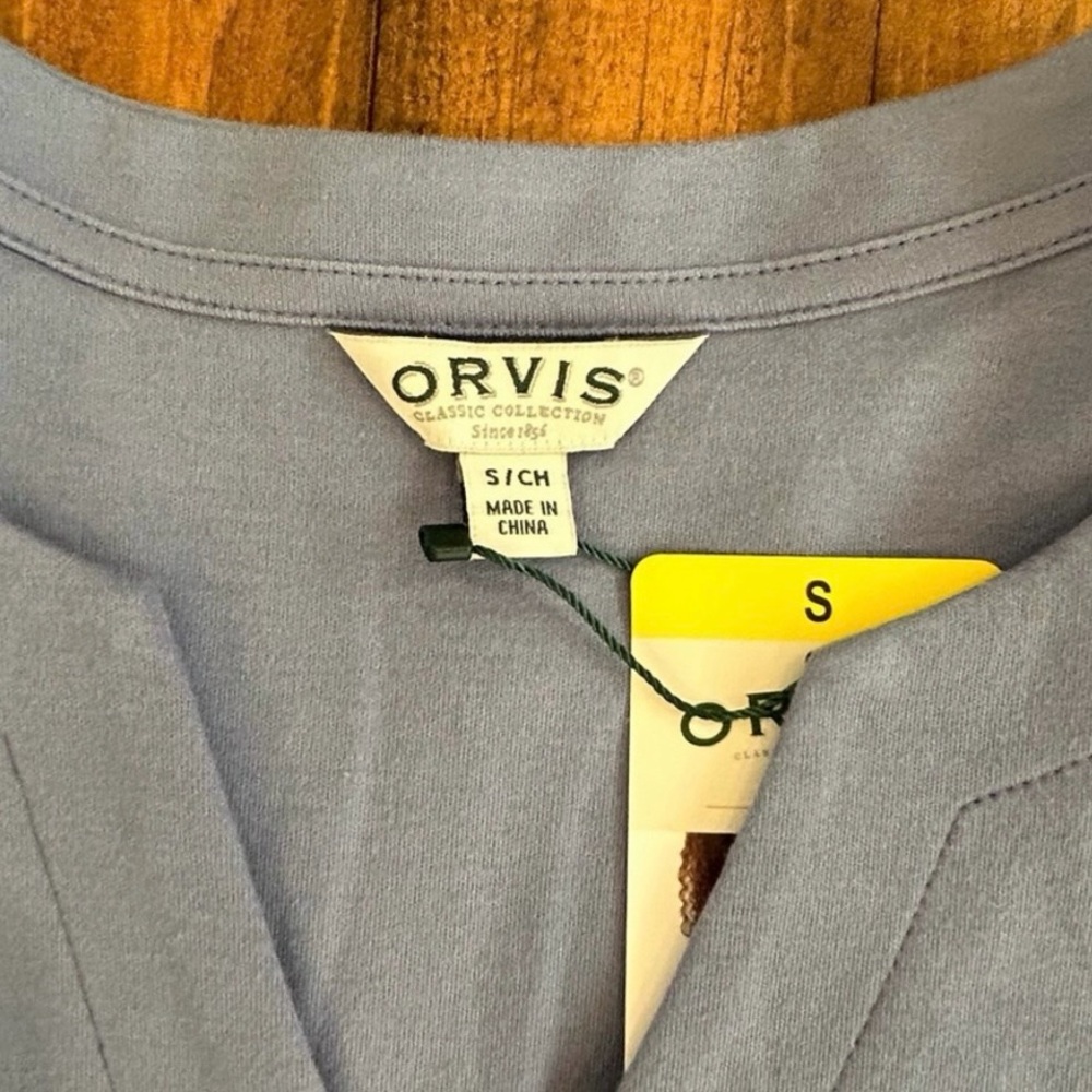Orvis Notched Neck Tunic Top NWT - Picture 7 of 11